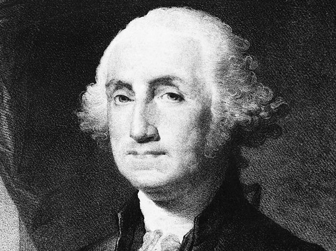 Portrait of George Washington - الموسوعة