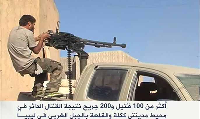 استمرار الاشتباكات بين فجر ليبيا وقوات مؤيدة لحفتر