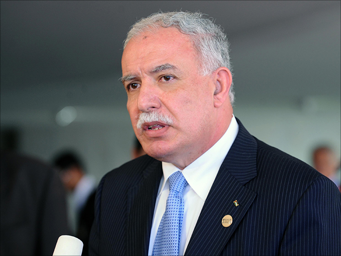 ‪المالكي أكد وجود دعم عربي لتوجه القيادة الفلسطينية بالذهاب لمجلس الأمن‬ (الجزيرة)