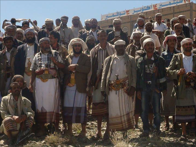 ‪القاعدة ورجال القبائل يشكلون جبهة بمحافظة البيضاء في مواجهة الحوثيين‬ (الجزيرة نت)