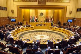 A general view for the Arab League Foreign Ministers emergency meeting at the League's headquarters in Cairo, Egypt, 29 November 2014. The meeting is held to discuss the situation in east Jerusalem.
