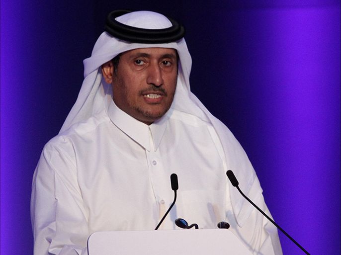 الشيخ حمد بن ثامر آل ثاني - من إحتفال شبكة الجزيرة بالذكرى ال18