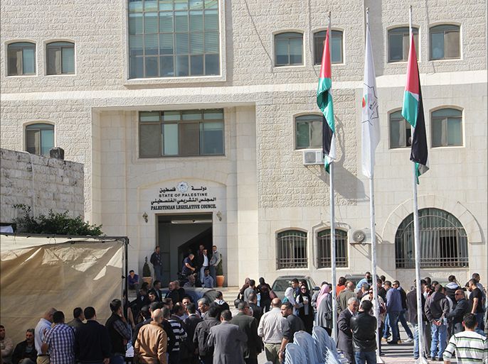 ساحة المجلس التشريعي-رام الله - فلسطين 13 نوفمبر/تشرين ثاني 2014