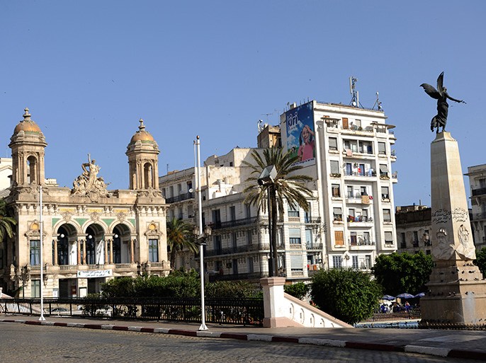 Algeria, Oran, Place d'Armes, theatre - الموسوعة