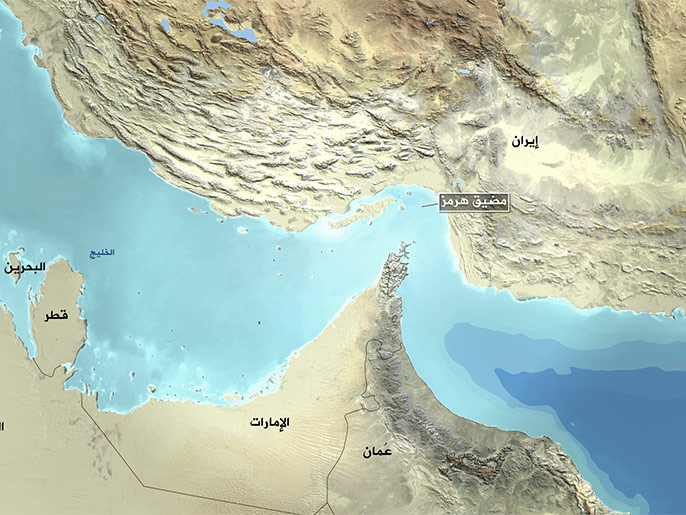 يربط مضيق هرمز الخليج العربي بالمحيط