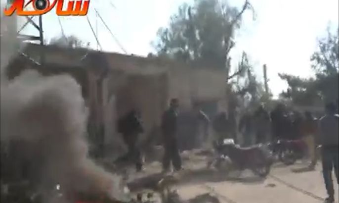 قتلى وجرحى بغارات استهدفت بلدة جاسم بريف درعا