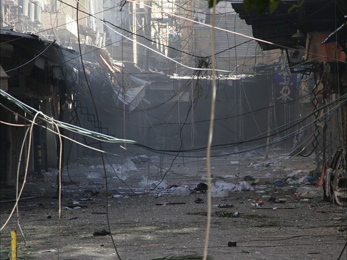 طرابلس نالت حصة الأسد تعويضا عن أكثر من 30 جولة من القتال في طرابلس باب التبانة في أكتوبر 26 2014