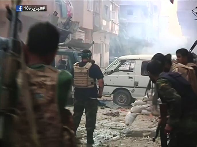 قتال شوارع بين قوات حفتر وثوار بنغازي