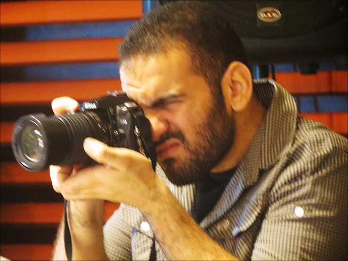 الصحفي مصعب الشامي أحد ضحايا فض اعتصام رابعة العدوية(الجزيرة)