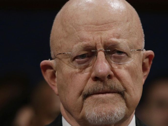 Director of U.S. National Intelligence James Clapper appears before the House Intelligence Committee on "Worldwide Threats" in Washington February 4, 2014. REUTERS/Gary Cameron