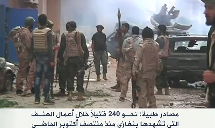 معارك شرسة بين ثوار بنغازي وقوات حفتر