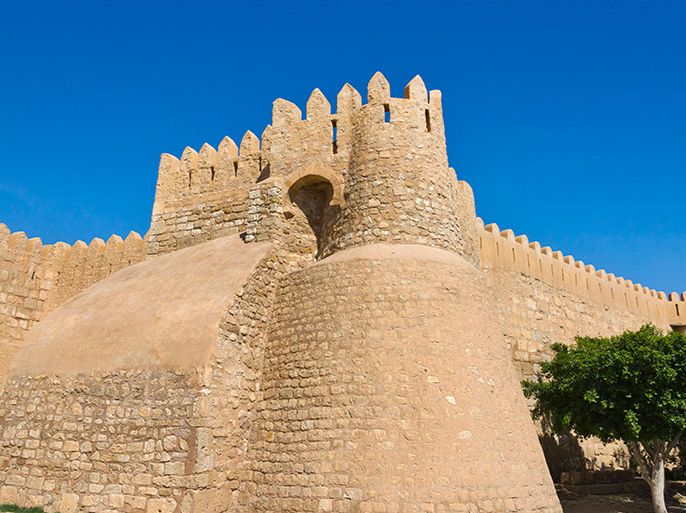 مدينة قفصة gafsa - City wall and fortress at Gafsa, Tunisia الموسوعة