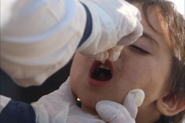 حملة للتلقيح ضد شلل الأطفال