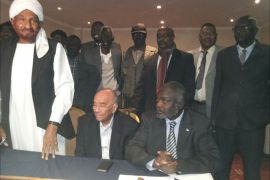 قادة قوى المعارضة السودانية الموقعين على ميثاق نداء السودان