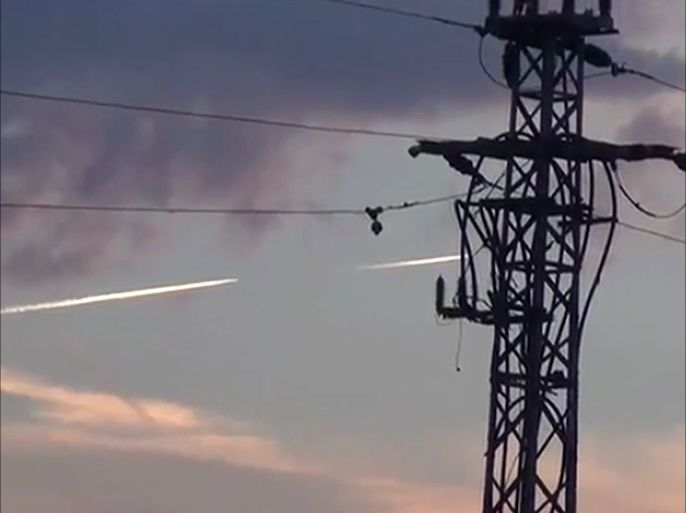 التلفزيون السوري - الطيران الإسرائيلي يقصف مناطق بدمشق