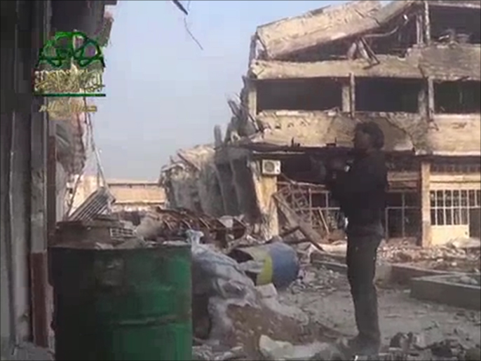 ‪حي جوبر بالعاصمة دمشق يشهد معارك عنيفة منذ أيام‬ (ناشطون)