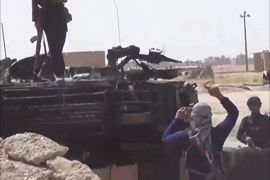 مقاتلو تنظيم الدولة يحاصرون قوة من الشرطة غرب الرمادي