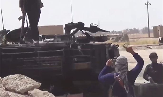مقاتلو تنظيم الدولة يحاصرون قوة من الشرطة غرب الرمادي