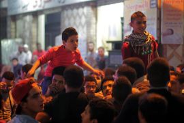مظاهرات ليلية معارضة للإنقلاب في الجيزة
