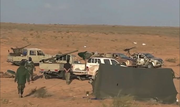 معارك واشتباكات متفرقة غرب طرابلس بليبيا