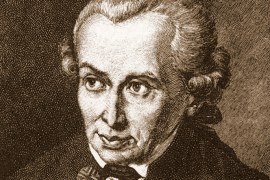 German philosopher Immanuel Kant (1724-1804). /الموسوعة