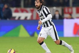 FLORENCE, ITALY - DECEMBER 05: Andrea Pirlo of Juventus FC in action during the Serie A match between ACF Fiorentina and Juventus FC at Stadio Artemio Franchi on December 5, 2014 in Florence, Italy.