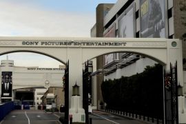 The entrance to the Sony Pictures Entertainment Studio pictured in Culver City, California, USA, 18 December 2014. Sony Pictures Entertainment canceled the planned Christmas Day release of the film 'The Interview' after a cyber attack on the studio's computer system was linked to North Korea.