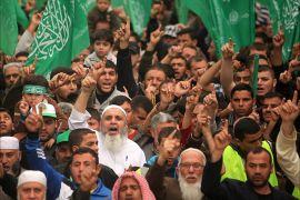 مسيرة حركة حماس الحاشدة شمال مدينة غزة اليوم الجمعة (12/12/2014) بمناسبة ذكرى انطلاقتها ال 27 بحضور نائب رئيس المكتب السياسي لحركة حماس اسماعيل هنية