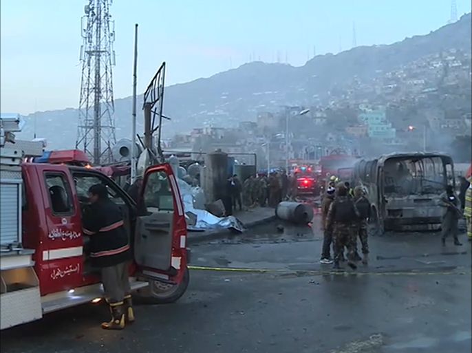 مقتل العشرات بتفجيرات في كابل وهلمند بأفغانستان