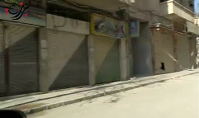 إضراب في حي برزة بدمشق ردا على اعتقال النساء