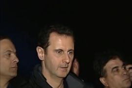 وكالة الأنباء السورية: الرئيس الأسد يزور حي جوبر