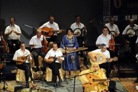 افتتاح المهرجان المغاربي للموسيقى الأندلسية - فرقة موسيقية أندلسية من الجزائر