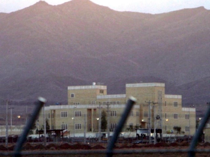 (FILE) A file photograph dated 18 November 2005 shows the nuclear enrichment plant of Natanz in central Iran. Media reports state on 12 January 2014 that an agreement to freeze Iran's nuclear programme will come into force on 20 January 2014. EPA/ABEDIN TAHERKENAREH *** Local Caption *** 50721061