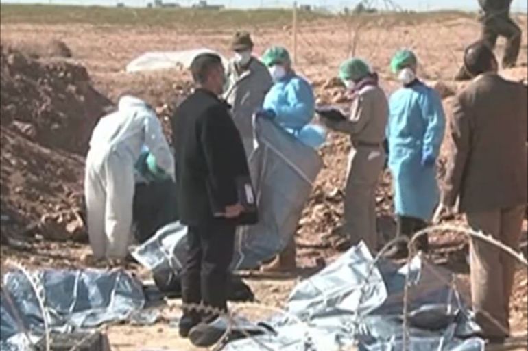 العثور على ثلاث مقابر جماعية بسنجار