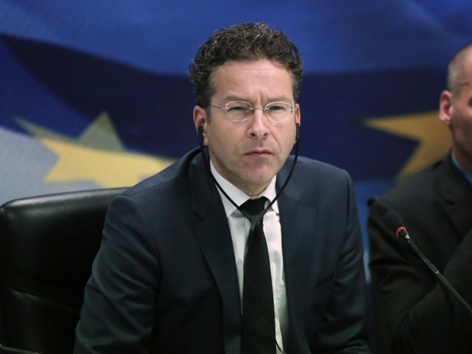 ‪دبسلبلوم: تعديل حزمة إنقاذ اليونان يجب أن ينسجم مع الاتفاقات المبرمة‬ (أسوشيتد برس)