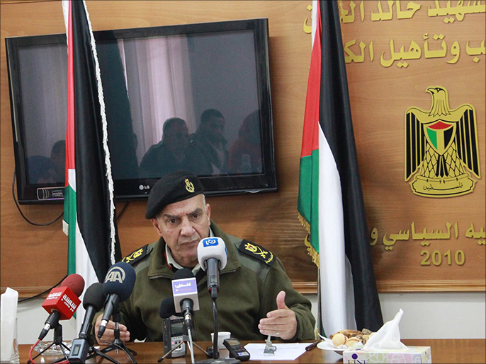 ‪الضميري نفى اعتقال أنصار حماس وناشطين بالضفة‬ (الجزيرة)