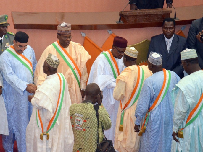 ‪(غيتي إيميجز)‬ برلمان النيجر وافق على إرسال 750 جنديا لقتال بوكو حرام في نيجيريا