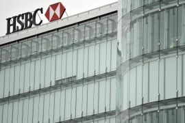 GENEVA, SWITZERLAND - FEBRUARY 18: A general view of the HSBC private bank offices on February 18, 2015 in Geneva, Switzerland. Swiss prosecutors have started searching offices of the Geneva subsidiary of HSBC bank in an inquiry relating to alleged money-laundering.