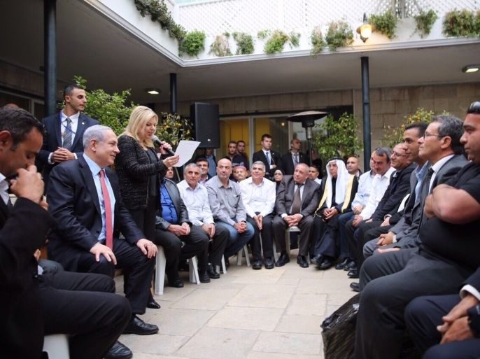 نتانياهو مع ناشطين عرب وشركس في حزب " الليكود " : أبدي أسفي لمساسي بالمواطنين العرب "