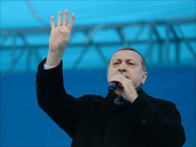 أردوغان هاجم تعهدات زعيم المعارضة (الأناضول)
