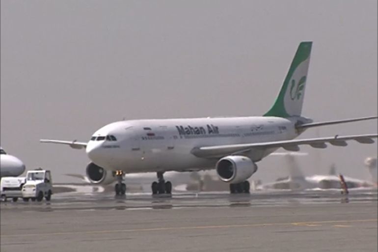 صورة لوصول طائرات ايرانية لمطار صنعاء