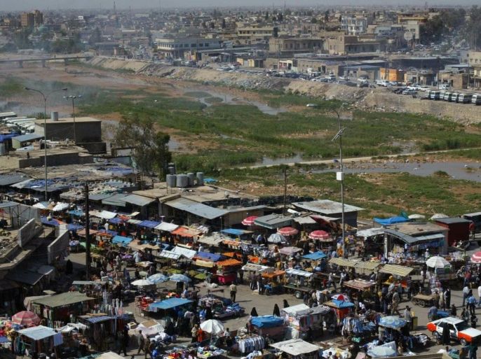 A general view of the northern city of Kirkuk, 255 kms from Baghdad on April 22 2009. The United Nations handed over an eagerly awaited report on disputed districts of Iraq today, in which it refused to contemplate the division of the deeply-contested oil-rich Kirkuk province.
