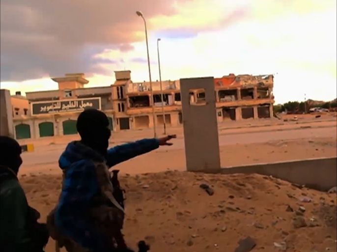 تنظيم الدولة في مدينة بنغازي الليبية
