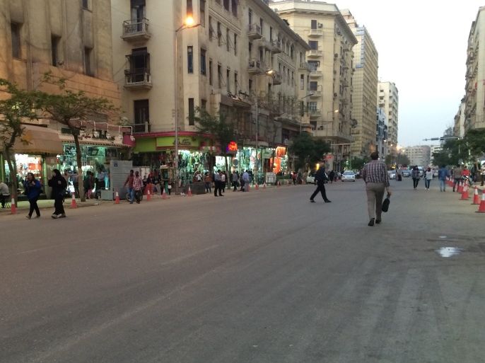 شارع 26 يونيو وسط القاهرة