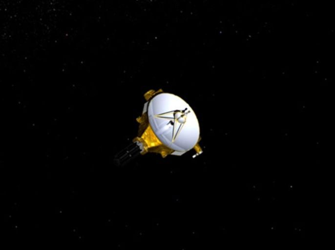 An artist's impression of NASA's New Horizons spacecraft, currently en route to Pluto, is shown in this handout image provided by NASA/JHUAPL. After nine years and a journey of 3 billion miles (4.8 billion km), NASA's New Horizons robotic probe will be woken from hibernation to begin its unprecedented mission: the study of the icy dwarf planet Pluto and its home, the Kuiper Belt. A pre-set alarm clock is due to rouse New Horizons from its electronic slumber at 3 p.m. EST (2000 GMT) on December 6, 2014. REUTERS/NASA/Johns Hopkins University Applied Physics Laboratory/Southwest Research Institute/Handout (UNITED STATES - Tags: SCIENCE TECHNOLOGY) FOR EDITORIAL USE ONLY. NOT FOR SALE FOR MARKETING OR ADVERTISING CAMPAIGNS. THIS IMAGE HAS BEEN SUPPLIED BY A THIRD PARTY. IT IS DISTRIBUTED, EXACTLY AS RECEIVED BY REUTERS, AS A SERVICE TO CLIENTS