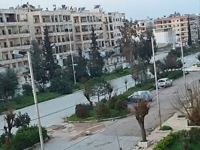 اوتستراد المالية جبهة ساخنة يزج فيها الشبيحة للدفاع عن أحياء حلب الغربية