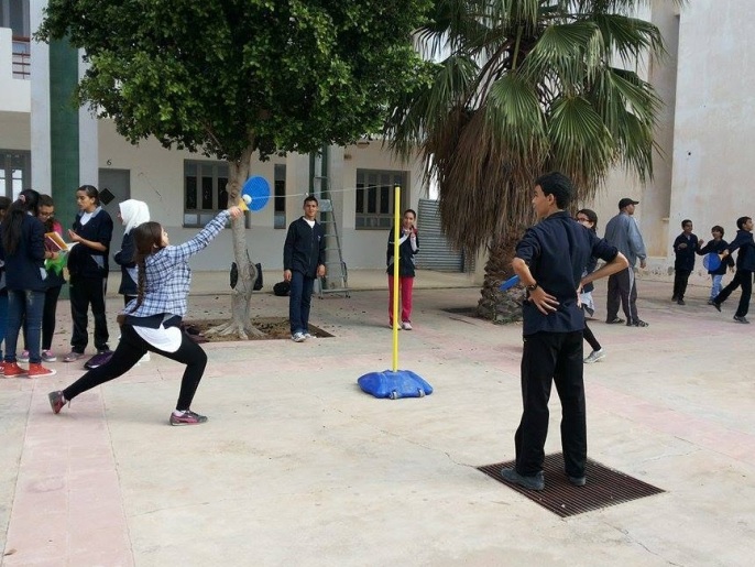 ‪بداية كرة السرعة بتونس تعود إلى سنة 2008 عبر لاعبين هواة بالمدارس ودور الشباب‬ (الجزيرة)