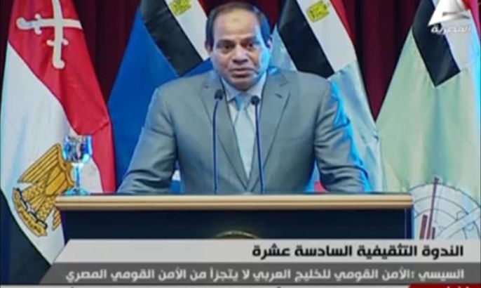 السيسي- الجيش المصري لمصر فقط مش لحد تاني