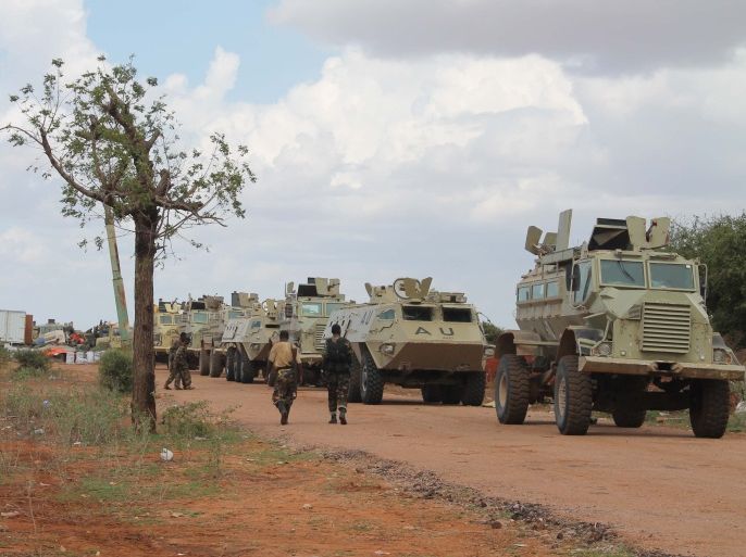 قوات أفريقية منتشرة في الصومال