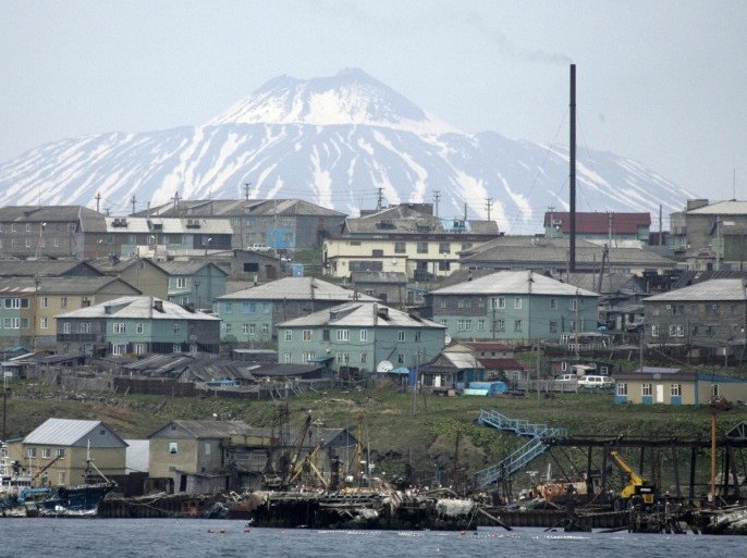 Kunashiri Island, one of four islands known as the Southern Kuriles in Russia and Northern Territories in Japan, is seen in this photo taken March, 2007. Japanese Prime Minister Naoto Kan said on Monday that a visit by Russia's president to a disputed island was "regrettable", as a fresh territorial row added to his headaches, with Tokyo still struggling to repair strained ties with China. Picture taken March 2007.